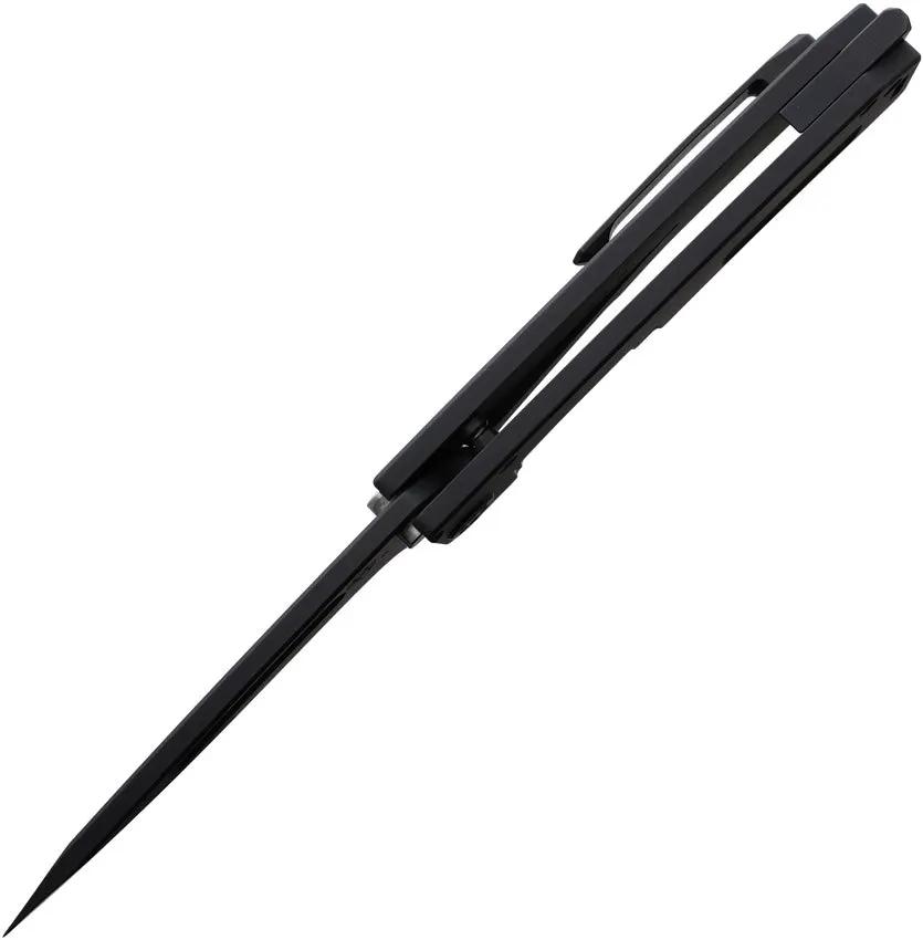 Medford Marauder H Framelock Knife - S45VN Black DLC Drop Point Blade, Titanium Handle by Medford