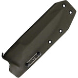 Medford Jungle Fighter Fixed Blade Knife - S45VN Steel, OD Green G10 Handle, Full Tang by Medford