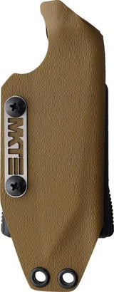 Medford Pro UDT Fixed Blade Knife - CPM-20CV 3.5in Blade, Coyote G10 Handle, Extended Tang, Kydex Sheath by Medford