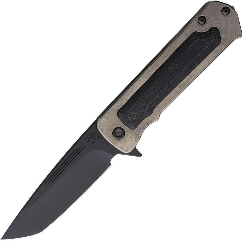 Medford TFF-4 Framelock Tanto Black MK1404PT-01TM-TPCP by Medford