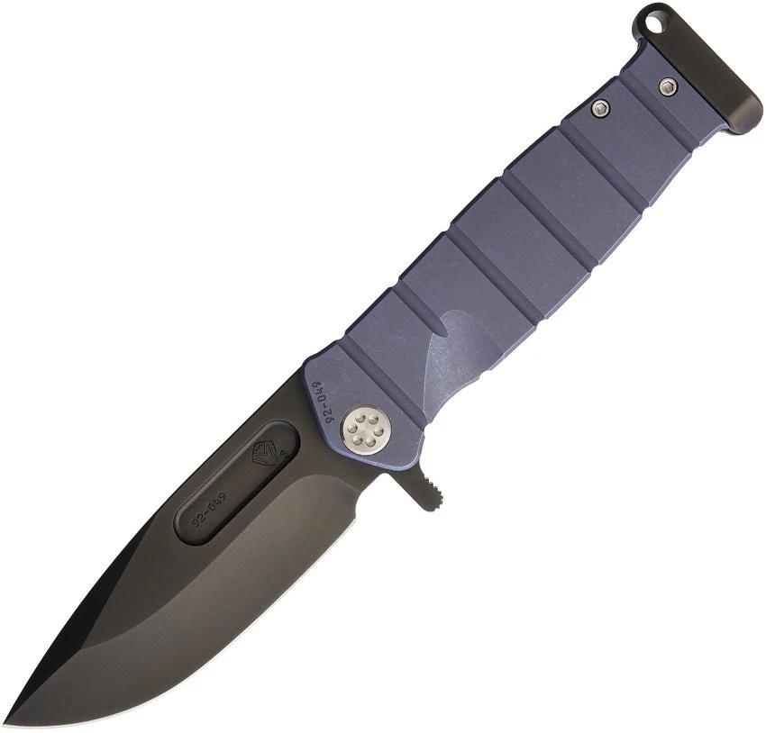 Medford USMC FF Framelock Blue MD204SPQ-37A2 by Medford