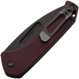 Medford Auto Swift Button Lock Red MK206SPT-41AR-TPCP by Medford