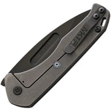 Medford Praetorian Slim DP - Black PVD S35VN Blade, Titanium Handle, Water Tight Case by Medford