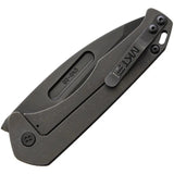 Medford Praetorian Slim Framelock MK208SPT-36A1 - Bronze Anodized Titanium Handle With S35VN Blade by Medford