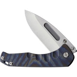 Medford Praetorian Slim Framelock - Flame Anodized Titanium Handle and S35VN Drop Point Blade by Medford
