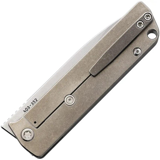 Medford The Antik Framelock Tumbled MK214STT-01TM-TSCS by Medford