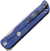 Medford The T-Bone Framelock MK2154TD-03A2-TSCS - S45VN Drop Point Blade, Flame Anodized Titanium Handle by Medford