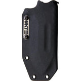 Medford Sea Wolf Black - Full Tang D2 Tool Steel Blade With Fuller Groove, Black G-10 Handles, MOLLE Kydex Sheath by Medford