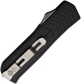 Medford Auto OTF Dagger - Automatic Opening Knife With Black Titanium Handle And Glass Breaker 4.75in Closed by Medford