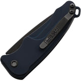 Medford Auto Smooth Criminal Button Knife - Automatic Opening With S35VN Drop Point Blade by Medford