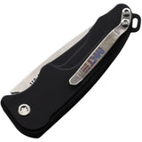Medford Auto Smooth Criminal Button MK39ASTQ-42AB-TSCS - Automatic Opening With S35VN Blade Anodized Aluminum Handle by Medford