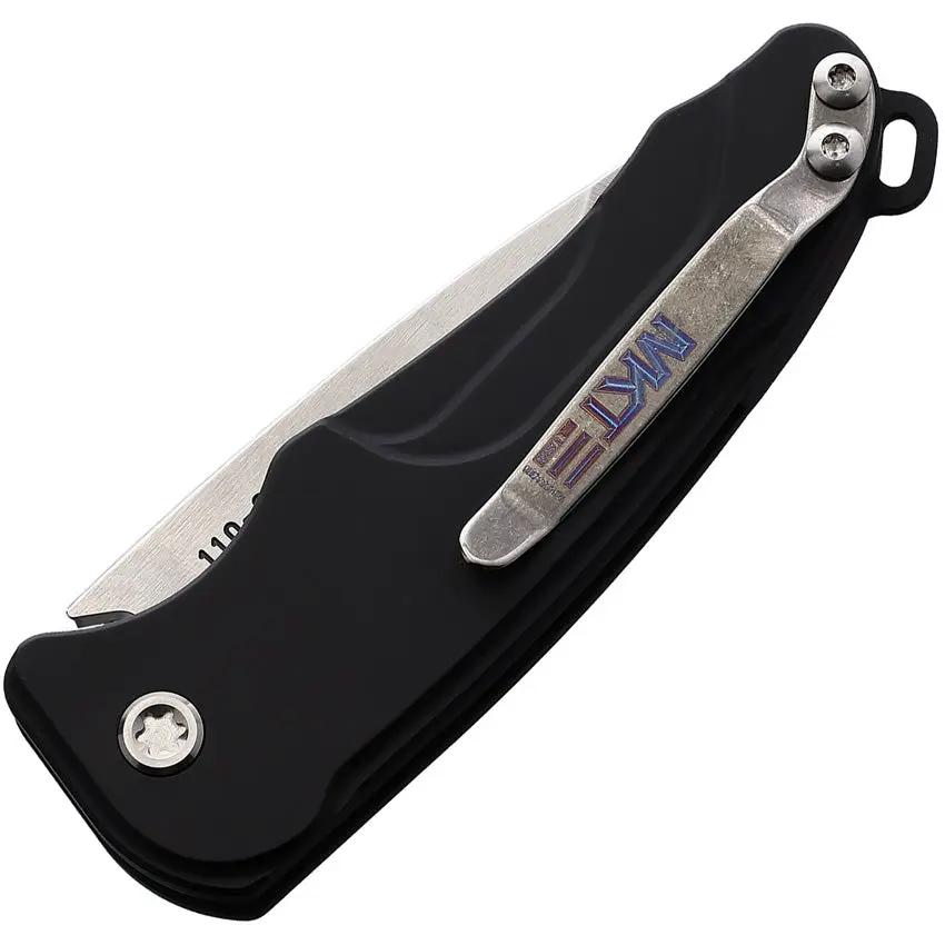 Medford Auto Smooth Criminal Button MK39ASTQ-42AB-TSCS - Automatic Opening With S35VN Blade Anodized Aluminum Handle by Medford