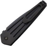 Medford Auto Nosferatu Button Lock Knife Automatic Opening S35VN Blade Black DLC Titanium Handle Water Tight Case by Medford