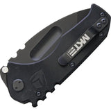 Medford Praetorian Scout Linerlock - D2 Tool Steel Tanto Blade, Black DLC Finish, G10 Handle by Medford