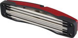 Lansky Masters Edge Diamond Sharpener With 3 Radius Rods And 17 20 25 Presets For Serrations Hooks And Knives by Lansky
