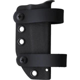 Mercury Arnis Fixed Blade Tanto - One Piece Construction 2.5 Inch Stonewash 440 Stainless Tanto Blade Black Kydex Sheath by Mercury