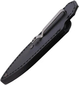 Mercury Hawky Fixed Blade Knife - M390 Steel 3.13 Inch Blade Natural Canvas Micarta Handle by Mercury