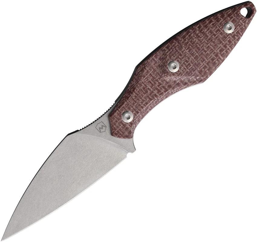 Mercury Hawky Fixed Blade Red Burlap MY9HWKRBFC by Mercury