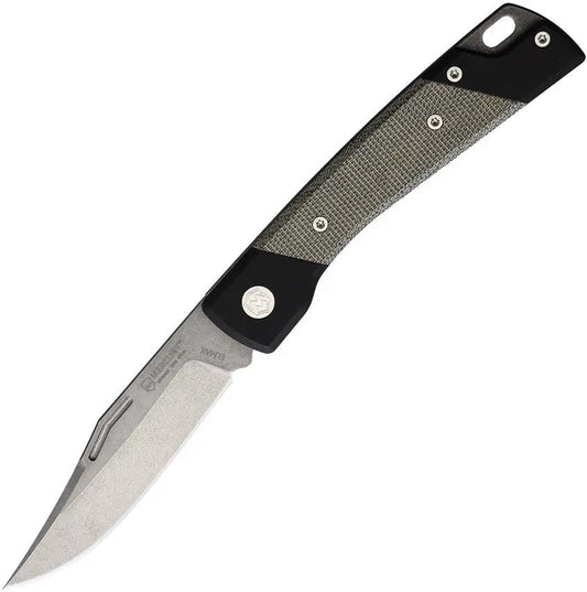 Mercury LUC Slip Joint Green Micarta MY 9LUCEXSWALCV-C by Mercury