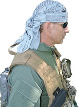 Survival Metrics Bandana Headwear - Printed Survival Guide For Navigation Fire Shelter Water Purification And Signaling by Survival Metrics