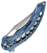Miguron Knives Geloty Framelock Blue MGR632BJBU by Miguron Knives