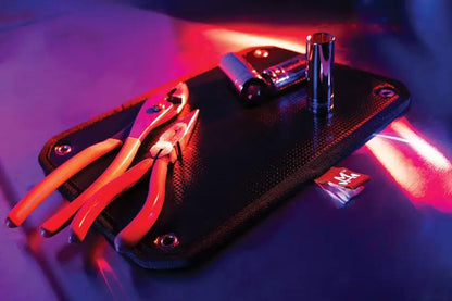 Magnet Hold Magnetic Mat 11in MH11X8 - Durable Vinyl Skin With 15 Magnets Rip Cord Strap And Hanging Grommets by Magnet Hold