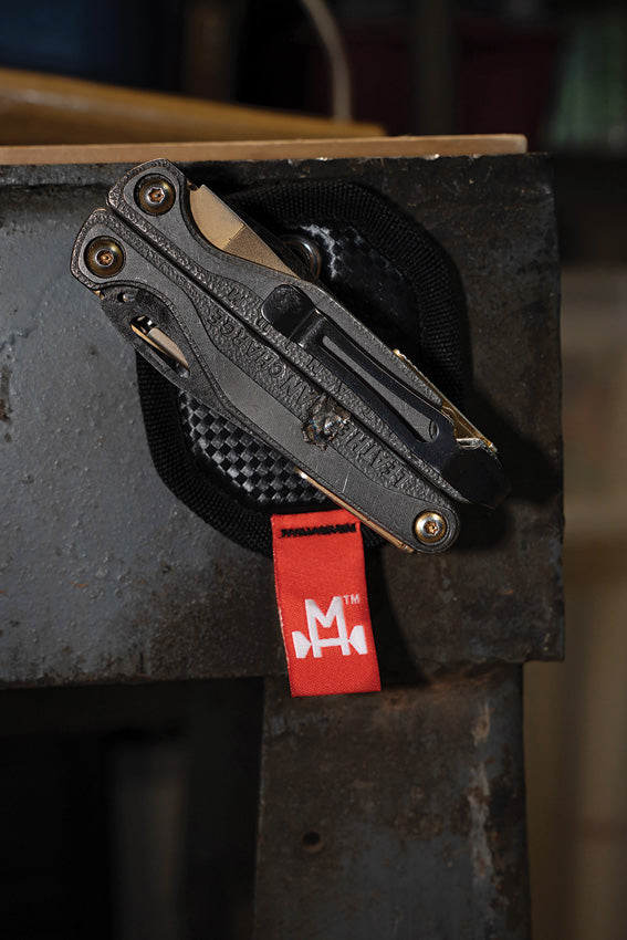 Magnet Hold Magnetic Pad 4In MH4X4 - Durable Vinyl Skin With EVA Foam Core And Four Rare Earth Magnets by Magnet Hold