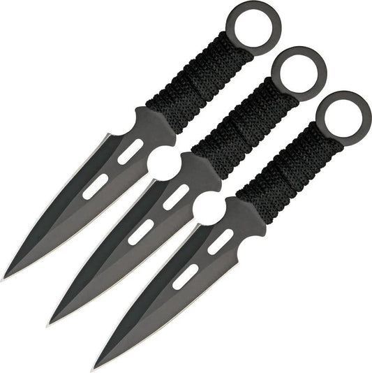 Miscellaneous Three Piece Throwing Knife Set TK9044-65BK-3 by Miscellaneous