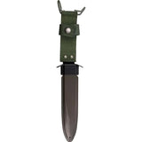 Miscellaneous M-7 Combat Knife Sheath - Extra Hard Plastic Construction With Olive Green Nylon Strap And Tension Clip by Miscellaneous