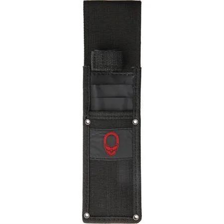 Black Ops Skull Thrower Set TK91220-80-3 - 3 8in Throwing Knives With Two Tone Black Matte Blades And Red Skull Handles by Miscellaneous