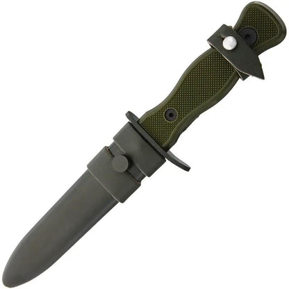 Bundeswehr Military West German Field Army Fixed Blade Knife - Stainless 5 5/8 Inch Blade, 10 1/4 Inch Overall by Miscellaneous