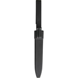 Miscellaneous Military HK8482-110P Fixed Blade Knife - Black Stainless Steel Six Point Five Inch Blade With Nylon Handle by Miscellaneous