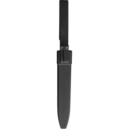Miscellaneous Military HK8482-110P Fixed Blade Knife - Black Stainless Steel Six Point Five Inch Blade With Nylon Handle by Miscellaneous