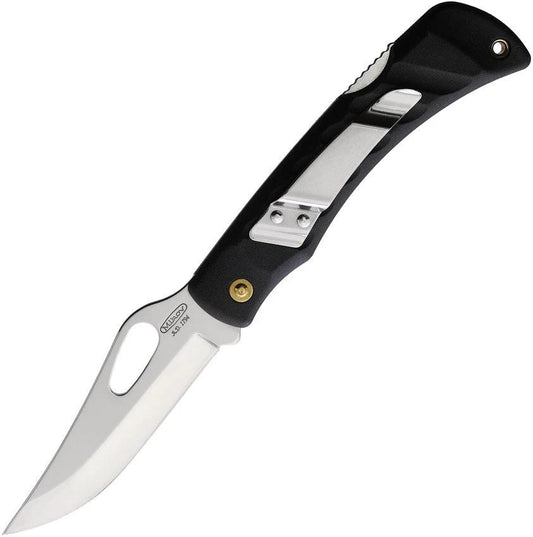 Mikov Crocodile Lockback Black 129965 by Mikov