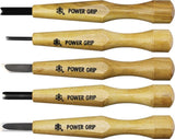 Mikihisa Power Grip Wood Chisel Set 5pc 800053 by Mikihisa