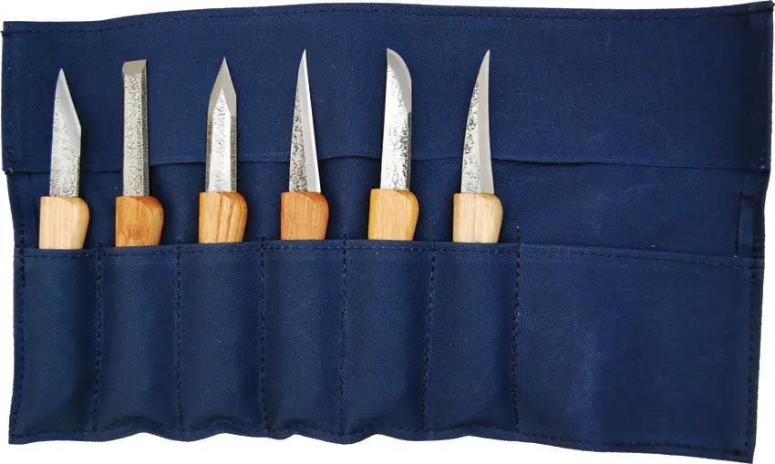 Mikihisa Mikikichan Carving Knife Set L060 by Mikihisa
