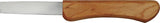 Mikihisa Mikikichan Carving Knife Hira L065 - Stainless Single Edge Blade With Wood Handle And Leather Sheath by Mikihisa