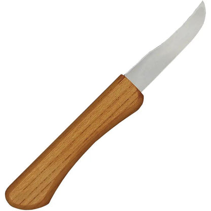 Mikihisa Mikikichan Carving Knife L074 - Left Handed 6 Inch Model Making Craft Knife With Wood Handle Leather Sheath by Mikihisa