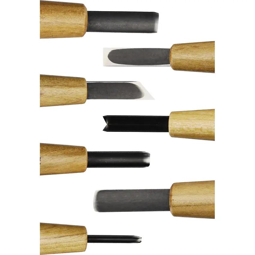 Mikihisa Power Grip Wood Chisel Set 7pc 800077 by Mikihisa