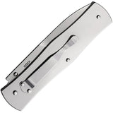 Mikov Smart Folder V601193 - Mirror Finish 420HC Stainless Steel Folding Knife With Safety Lock by Mikov