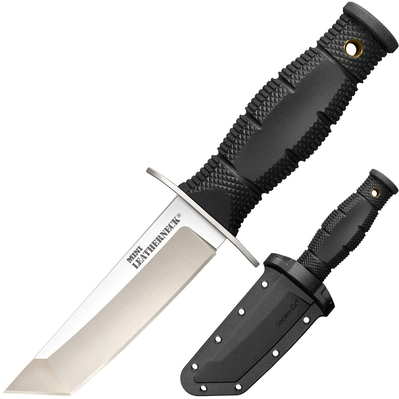 Cold Steel Mini Leatherneck Tanto Point Fixed Blade Knife – 39LSAA