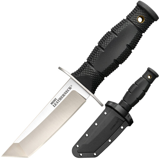 Cold Steel Mini Leatherneck Tanto Point Fixed Blade Knife – 39LSAA