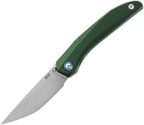 MKM-Maniago Knife Makers Detonario Linerlock Green MK DT-AG by MKM-Maniago Knife Makers