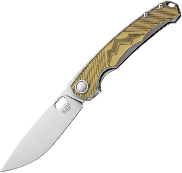 MKM Eclipse Framelock Knife With Ultem Onlay CPM MagnaCut Blade For EDC Enthusiasts by MKM-Maniago Knife Makers