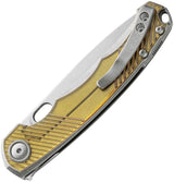 MKM Eclipse Framelock Knife With Ultem Onlay CPM MagnaCut Blade For EDC Enthusiasts by MKM-Maniago Knife Makers