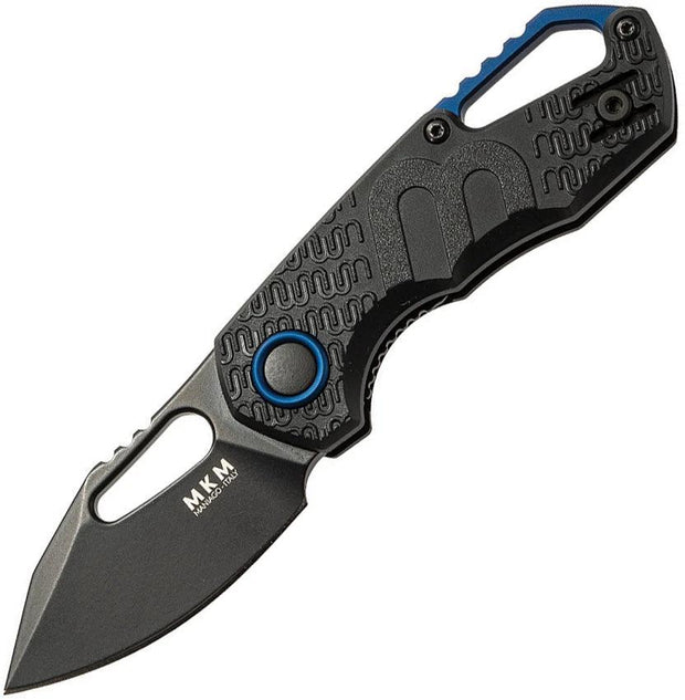 MKM Isonzo Linerlock Knife By Maniago Knife Makers Premium Black N690 Blade FRN Handle For EDC Enthusiasts by MKM-Maniago Knife Makers