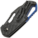 MKM Isonzo Linerlock Knife By Maniago Knife Makers Premium Black N690 Blade FRN Handle For EDC Enthusiasts by MKM-Maniago Knife Makers
