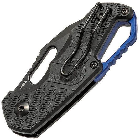 MKM Isonzo Linerlock Knife By Maniago Knife Makers Premium Black N690 Blade FRN Handle For EDC Enthusiasts by MKM-Maniago Knife Makers
