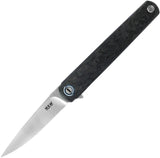 MKM-Maniago Knife Makers Flame Framelock Drop CF MK FL01-FCT by MKM-Maniago Knife Makers
