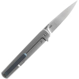 MKM Maniago Flame Framelock Knife - Carbon Fiber Handle And M390 Drop Point Blade by MKM-Maniago Knife Makers
